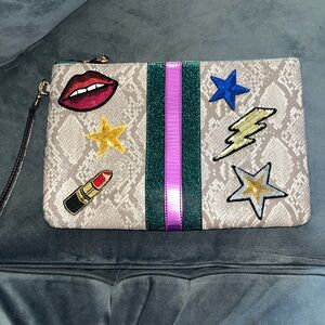 Aldo Sequin Designer Clutch nwot